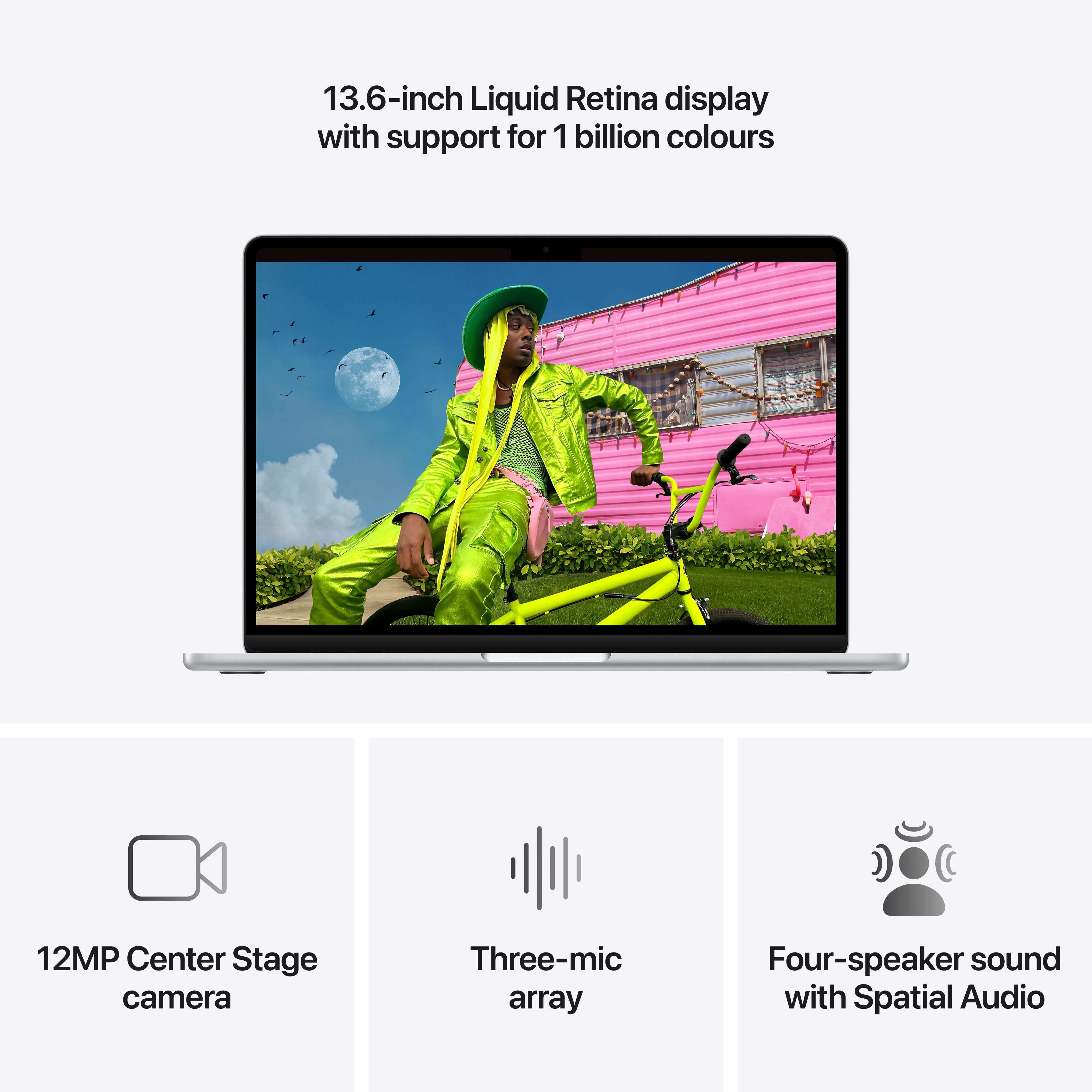 MacBook Air 13" 10-Core CPU 10-Core GPU M5 24GB 512GB - Silver image 5