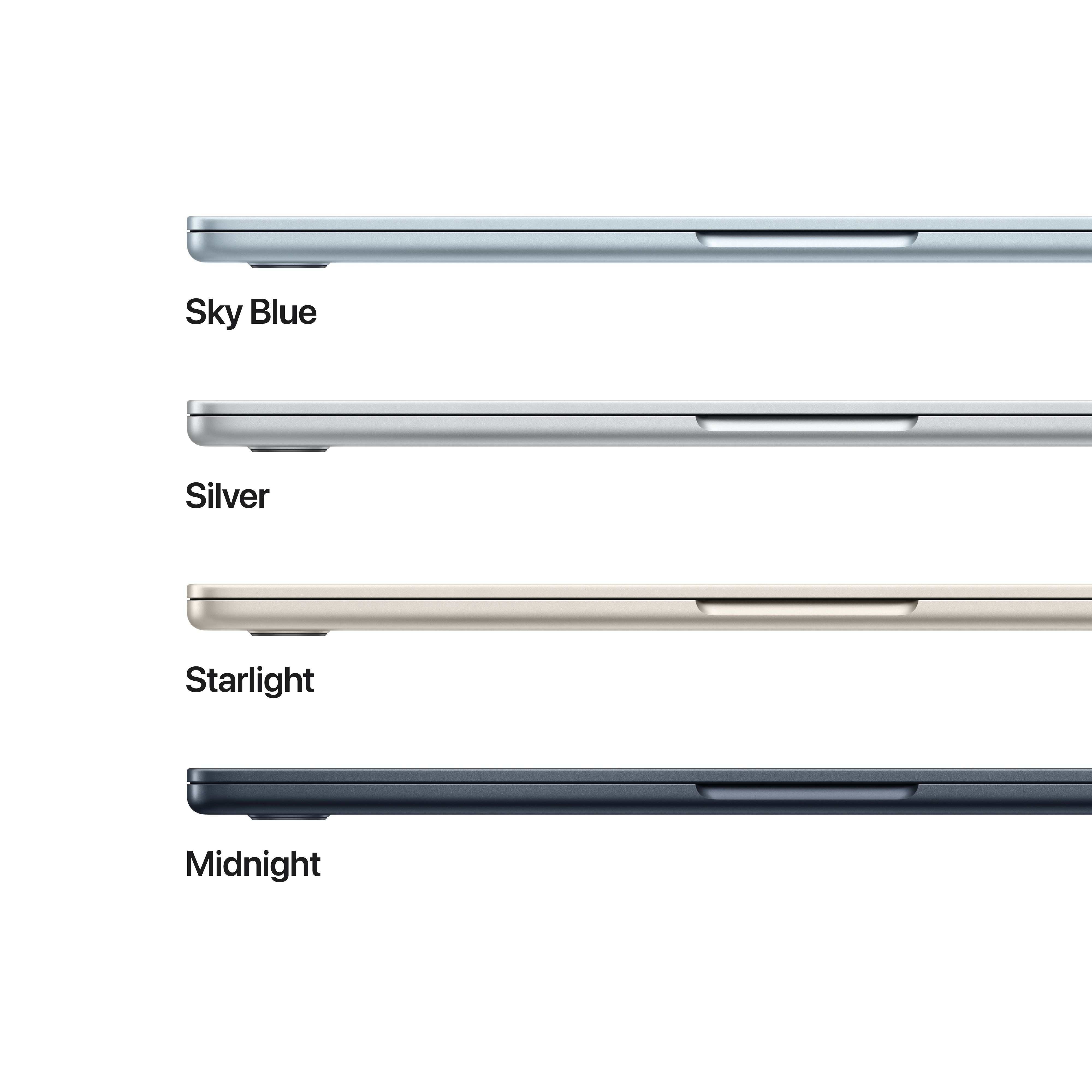 MacBook Air 13" 10-Core CPU 10-Core GPU M5 24GB 1TB - Sky Blue image 3