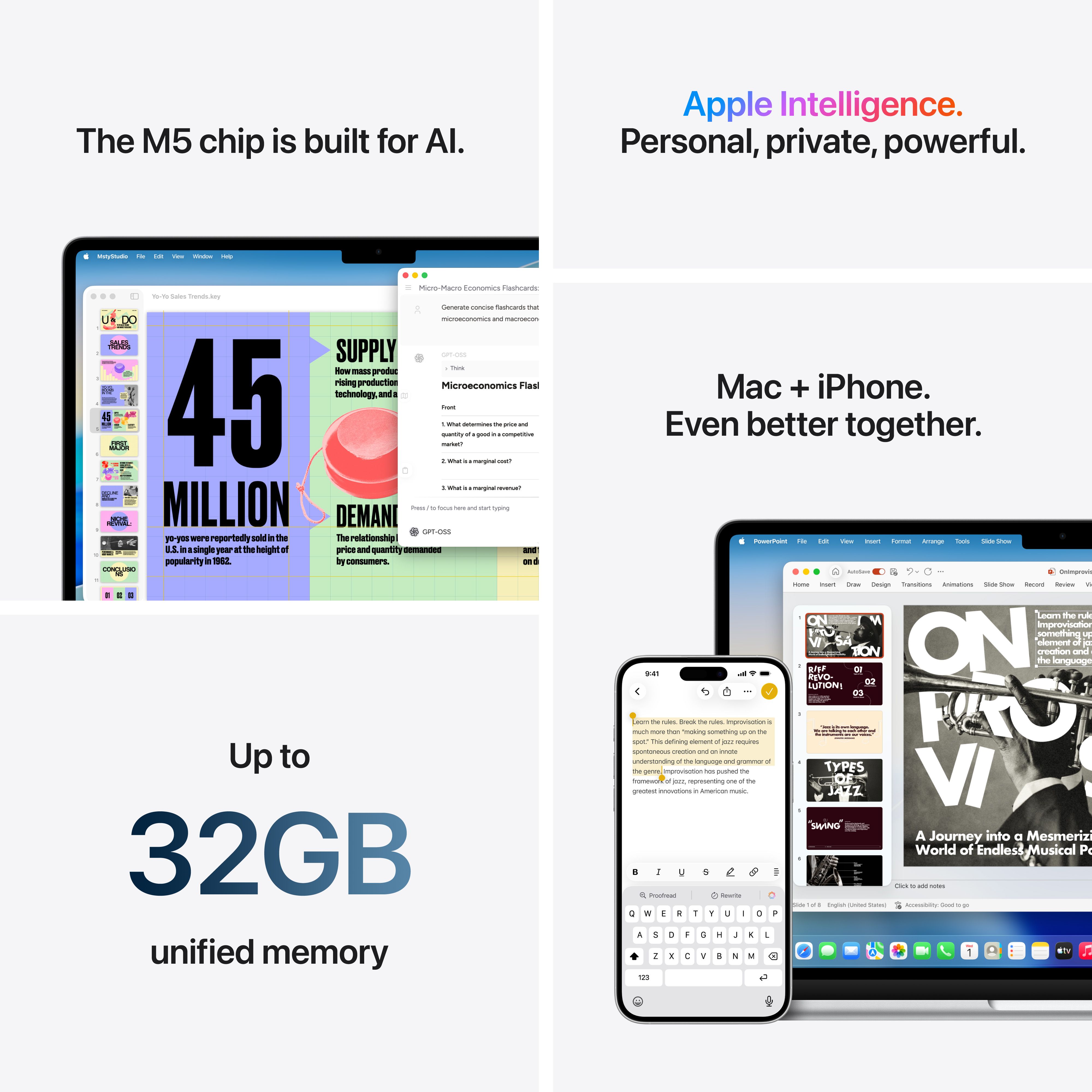 MacBook Air 13" 10-Core CPU 10-Core GPU M5 24GB 1TB - Sky Blue image 8