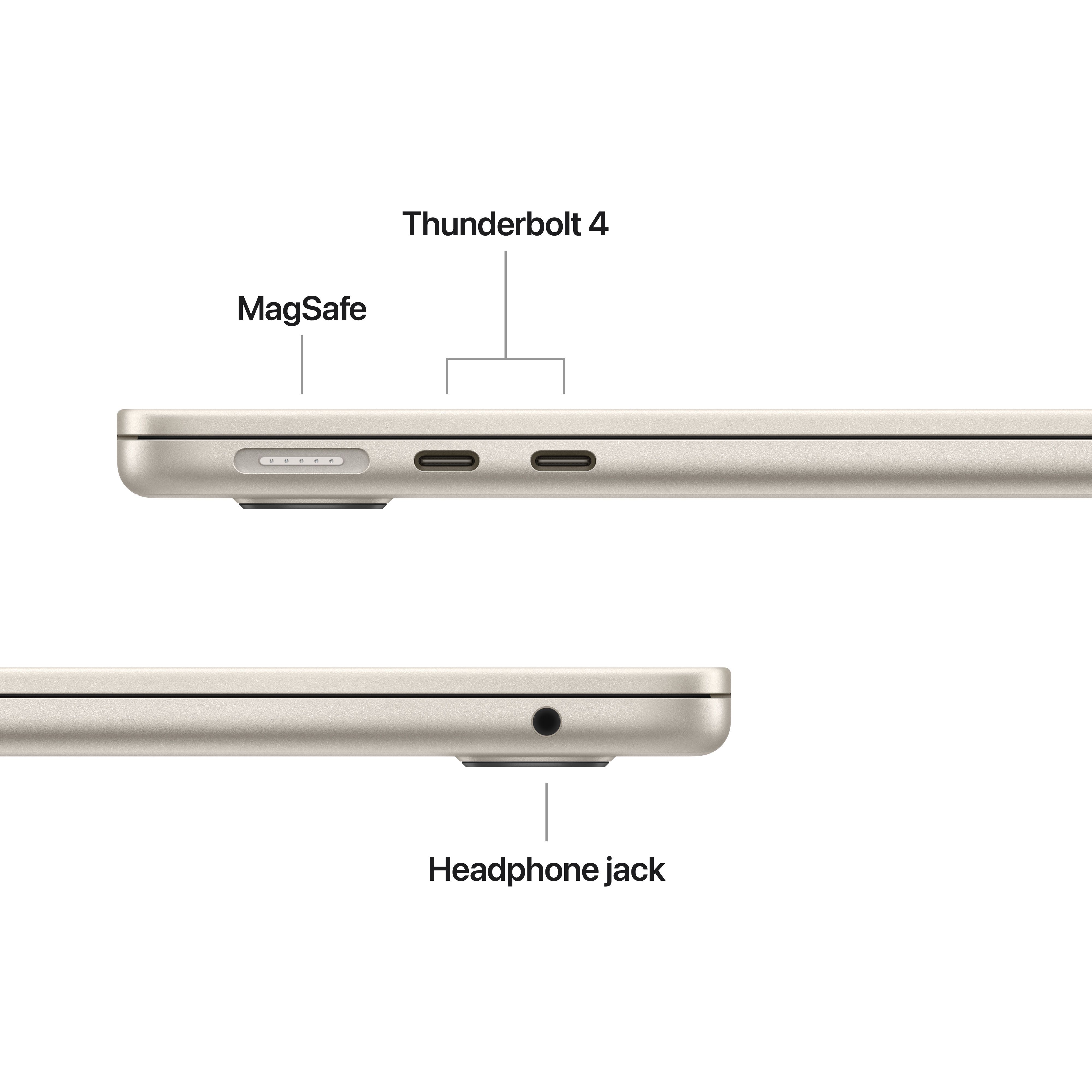 MacBook Air 13" 10-Core CPU 10-Core GPU M5 24GB 4TB - Starlight image 6