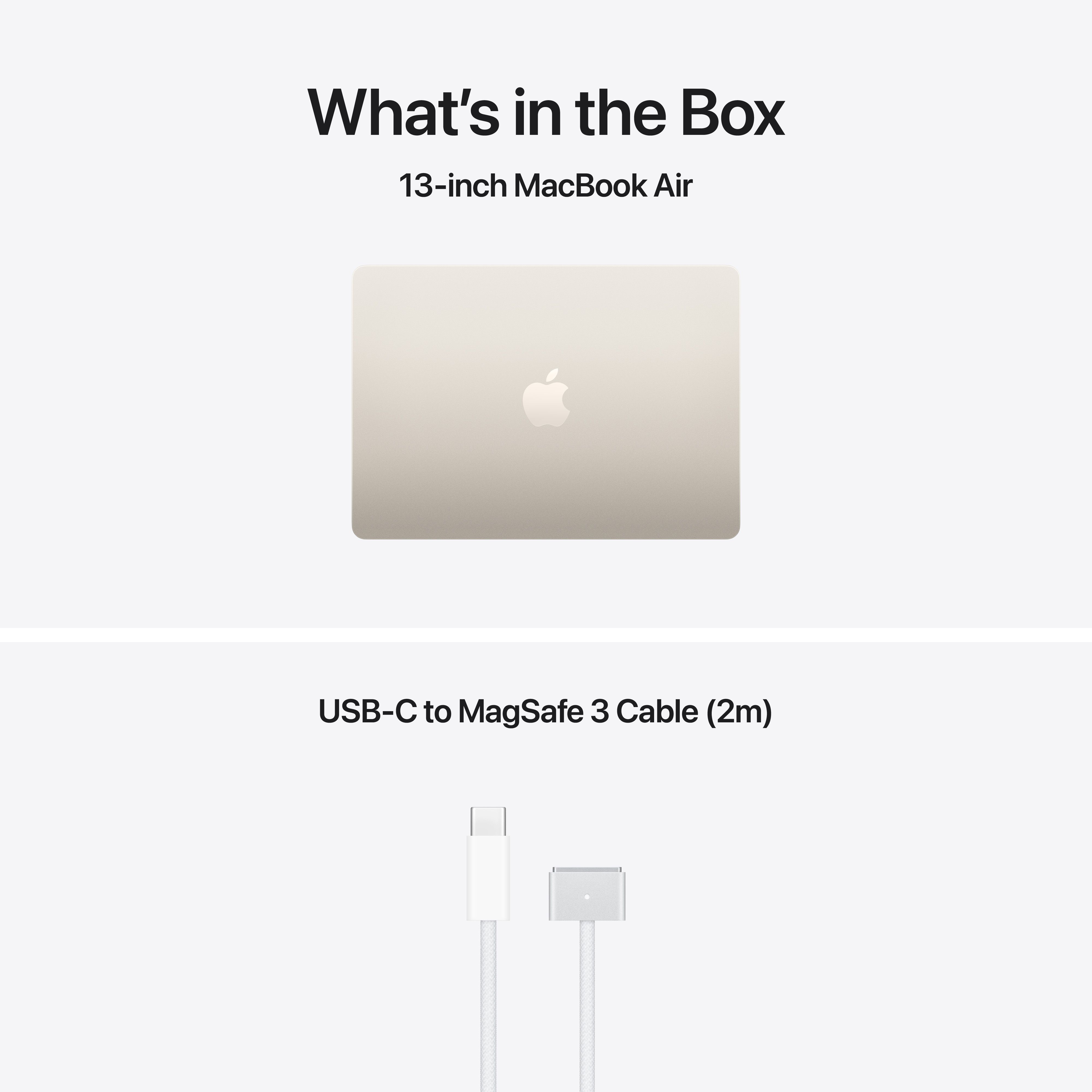 MacBook Air 13" 10-Core CPU 10-Core GPU M5 24GB 4TB - Starlight image 9