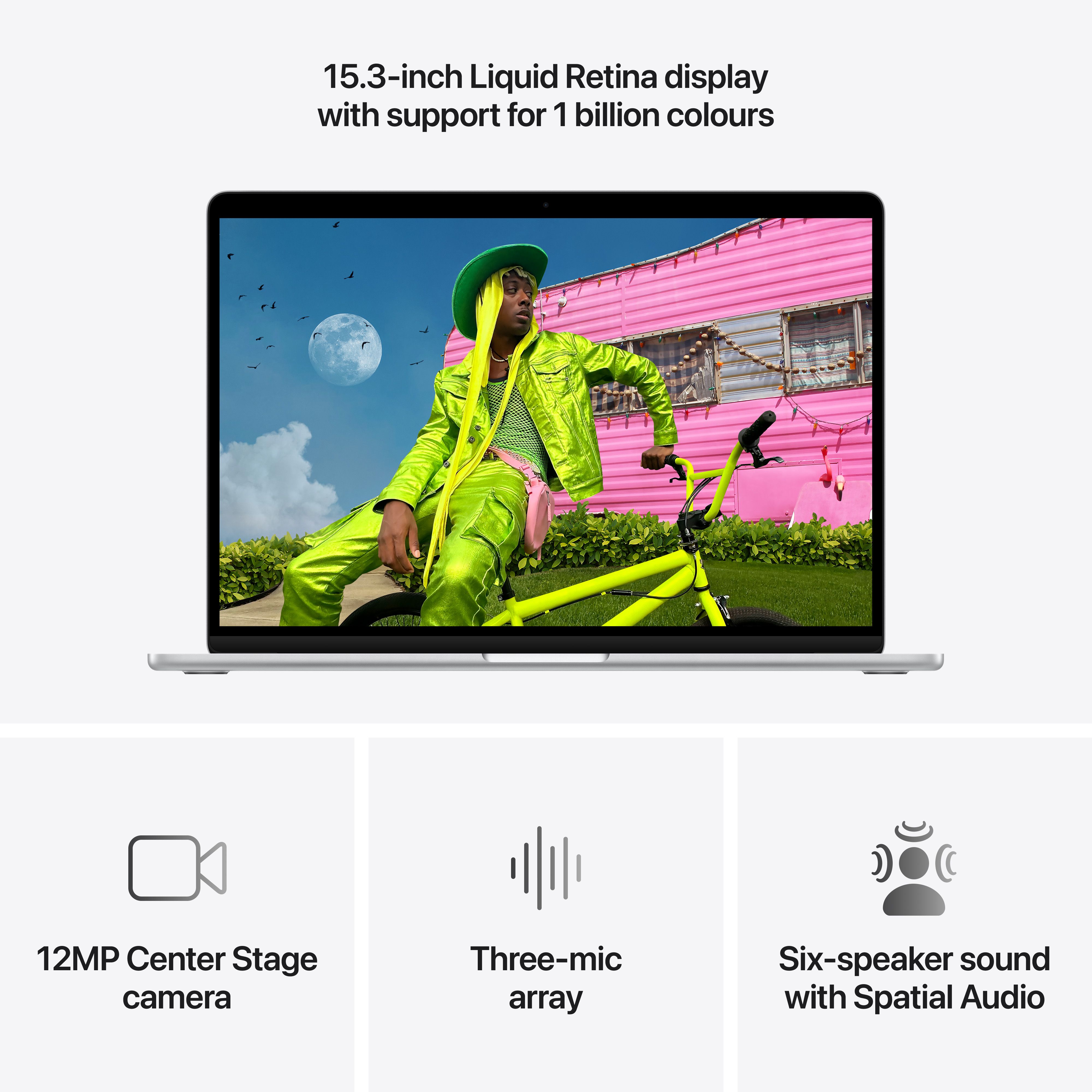 MacBook Air 15" 10-Core CPU 10-Core GPU M5 24GB 512GB - Silver image 5