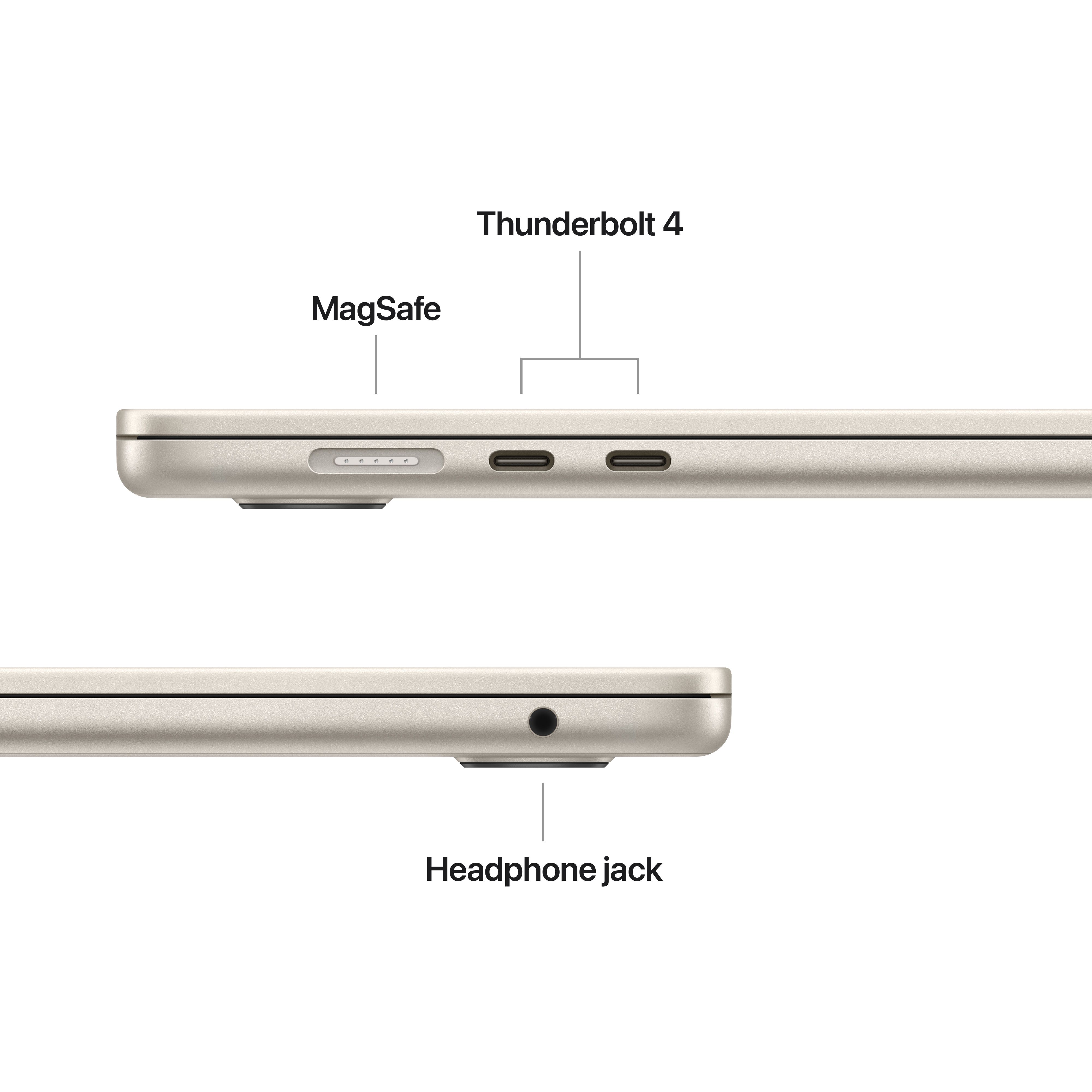 MacBook Air 15" 10-Core CPU 10-Core GPU M5 16GB 512GB - Starlight image 6