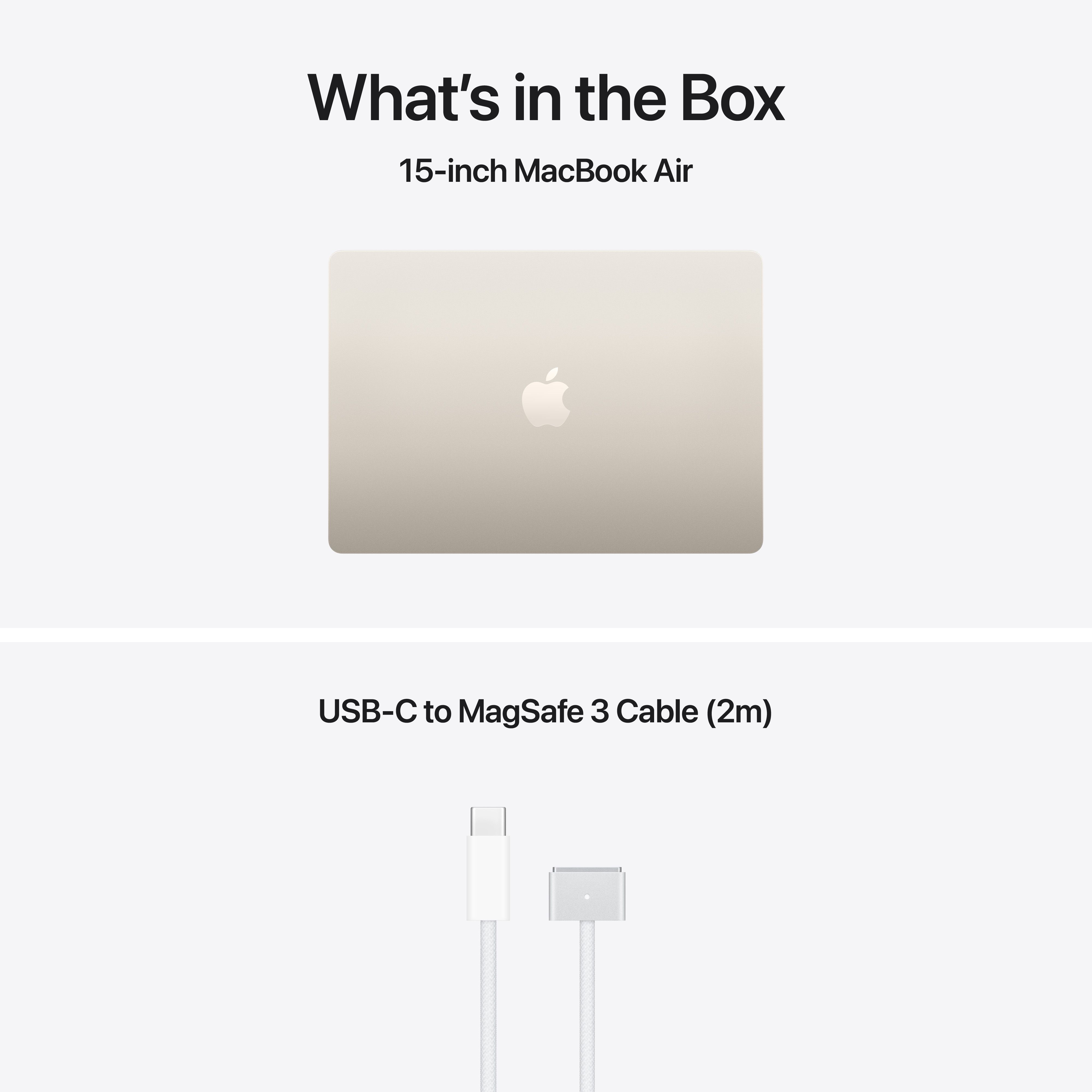 MacBook Air 15" 10-Core CPU 10-Core GPU M5 16GB 512GB - Starlight image 9