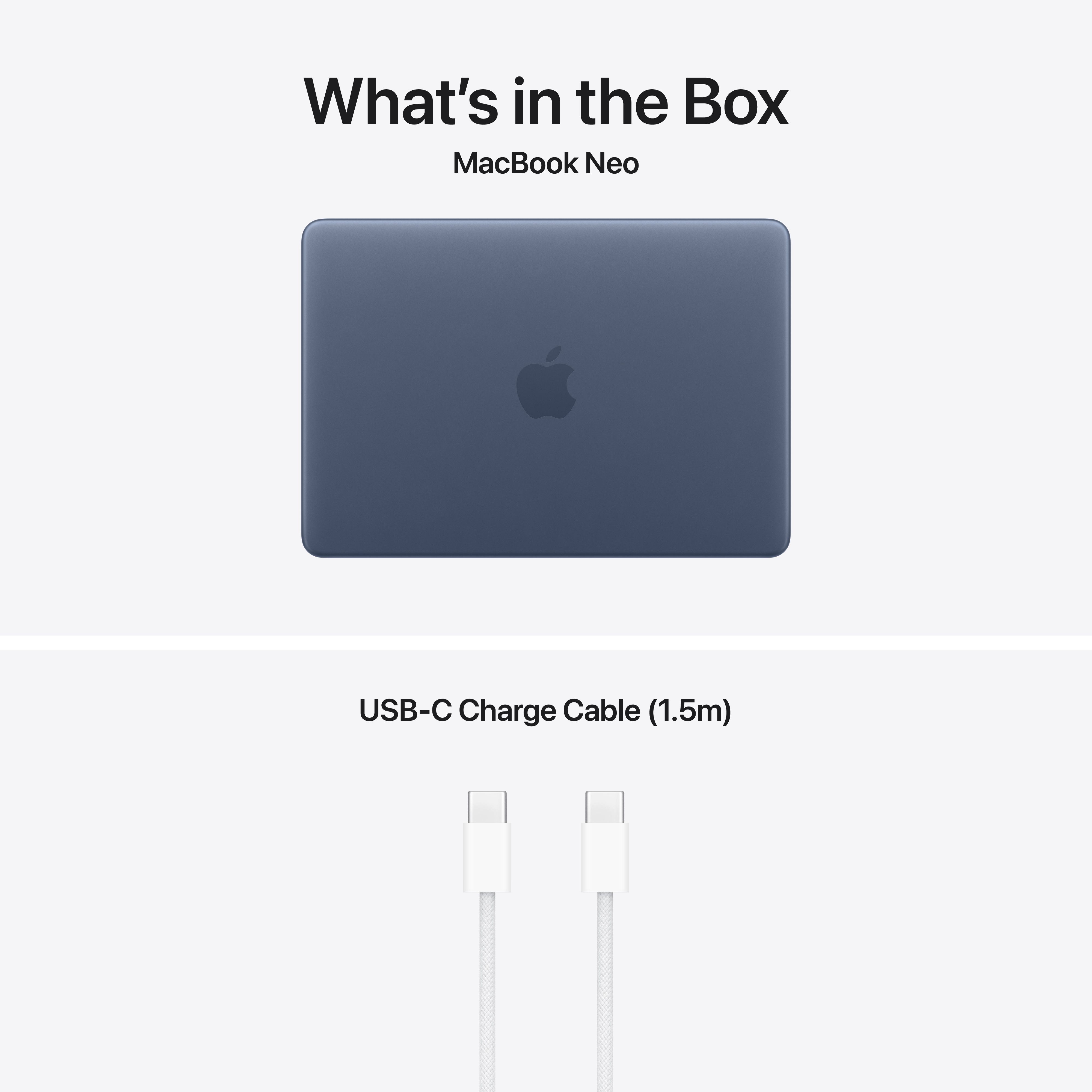 MacBook Neo 13" A18 Pro 6-Core CPU 5-Core GPU 8GB 256GB - Indigo image 10