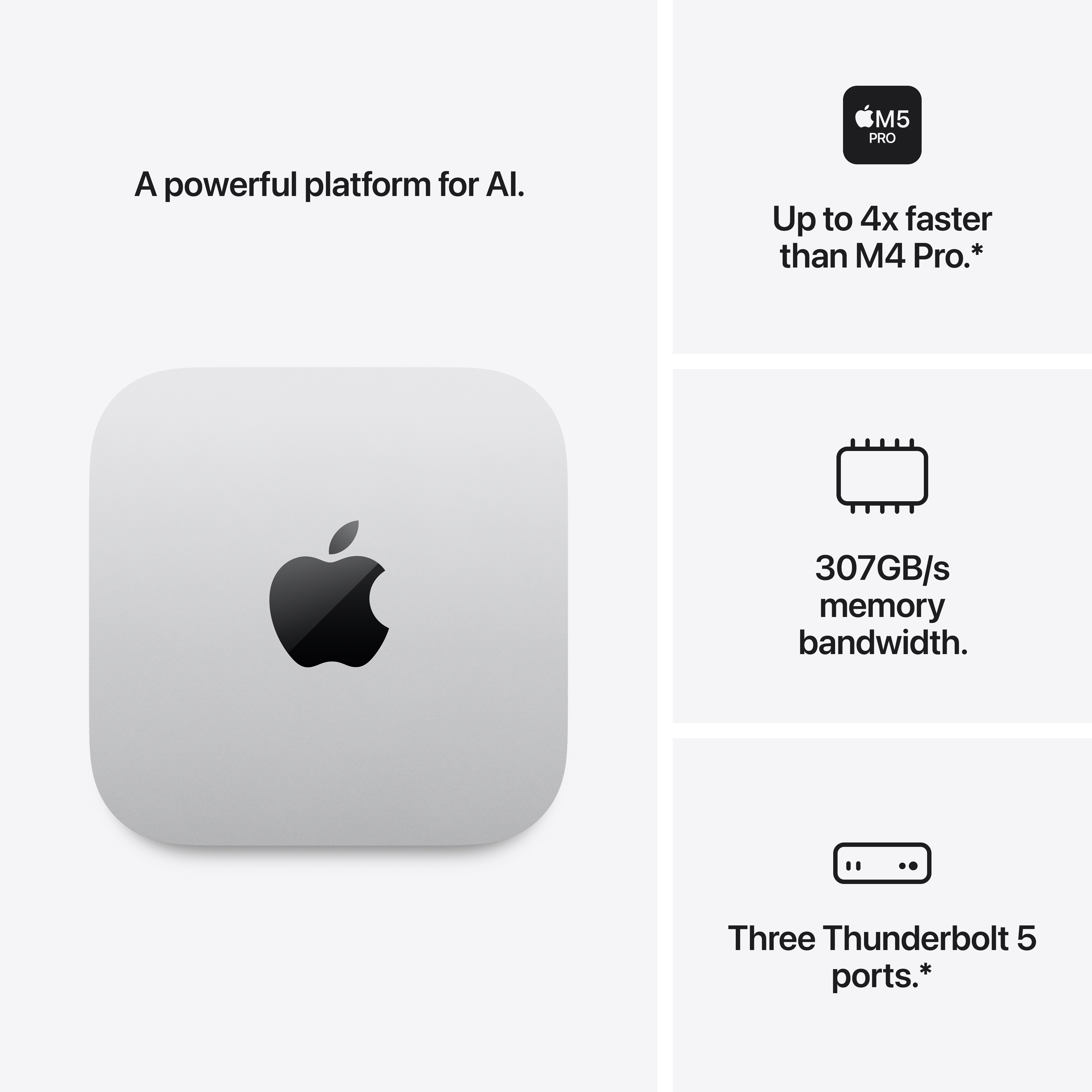 Mac mini M5 Pro 18-Core CPU 20-Core GPU 48GB 512GB 10 G Ethernet image 3