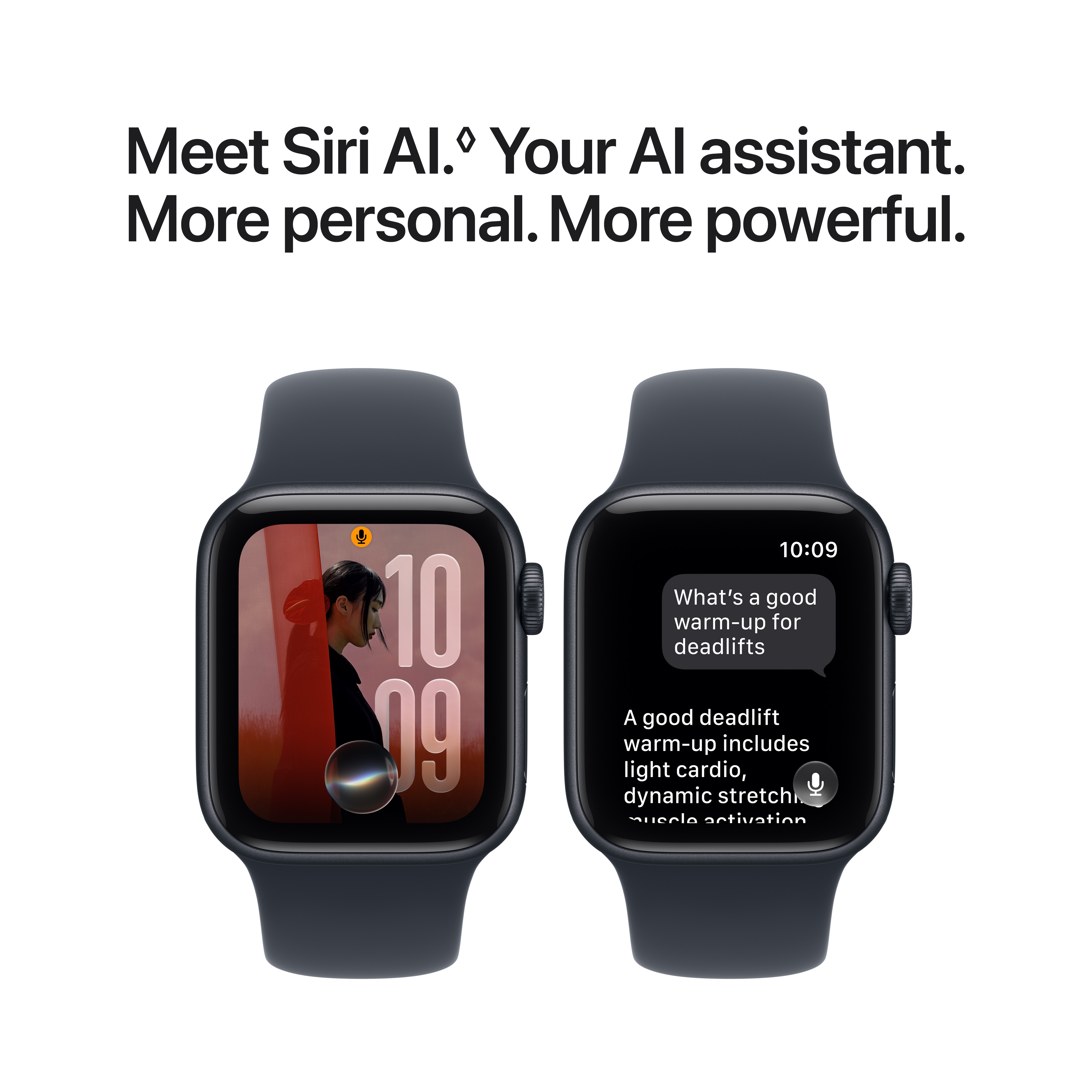 Apple Watch SE 3 GPS + Cellular 40mm Midnight Aluminium Case M/L image 5