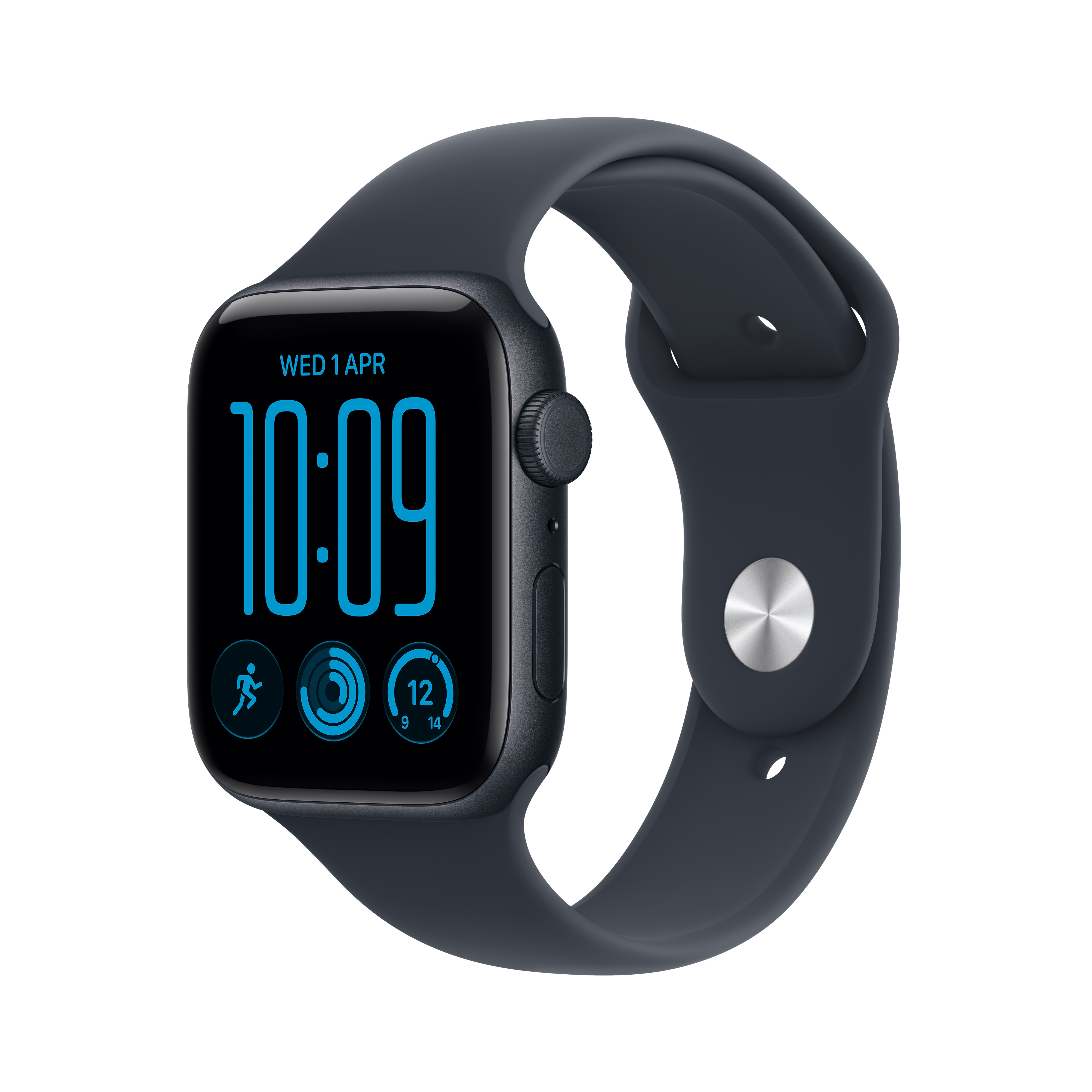 Apple Watch SE 3 GPS + Cellular 44mm Midnight Aluminium Case S/M image 1