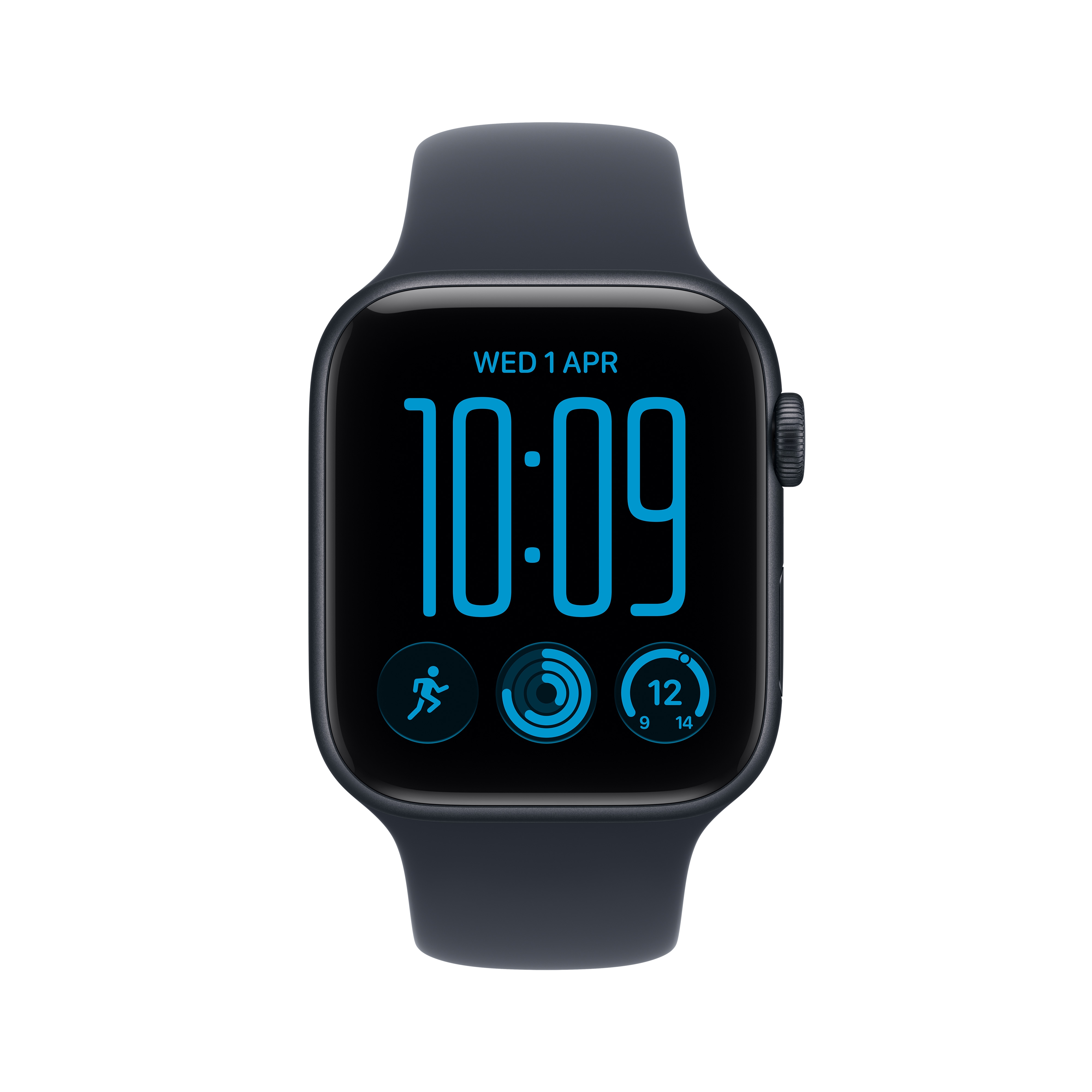 Apple Watch SE 3 GPS + Cellular 44mm Midnight Aluminium Case S/M image 2