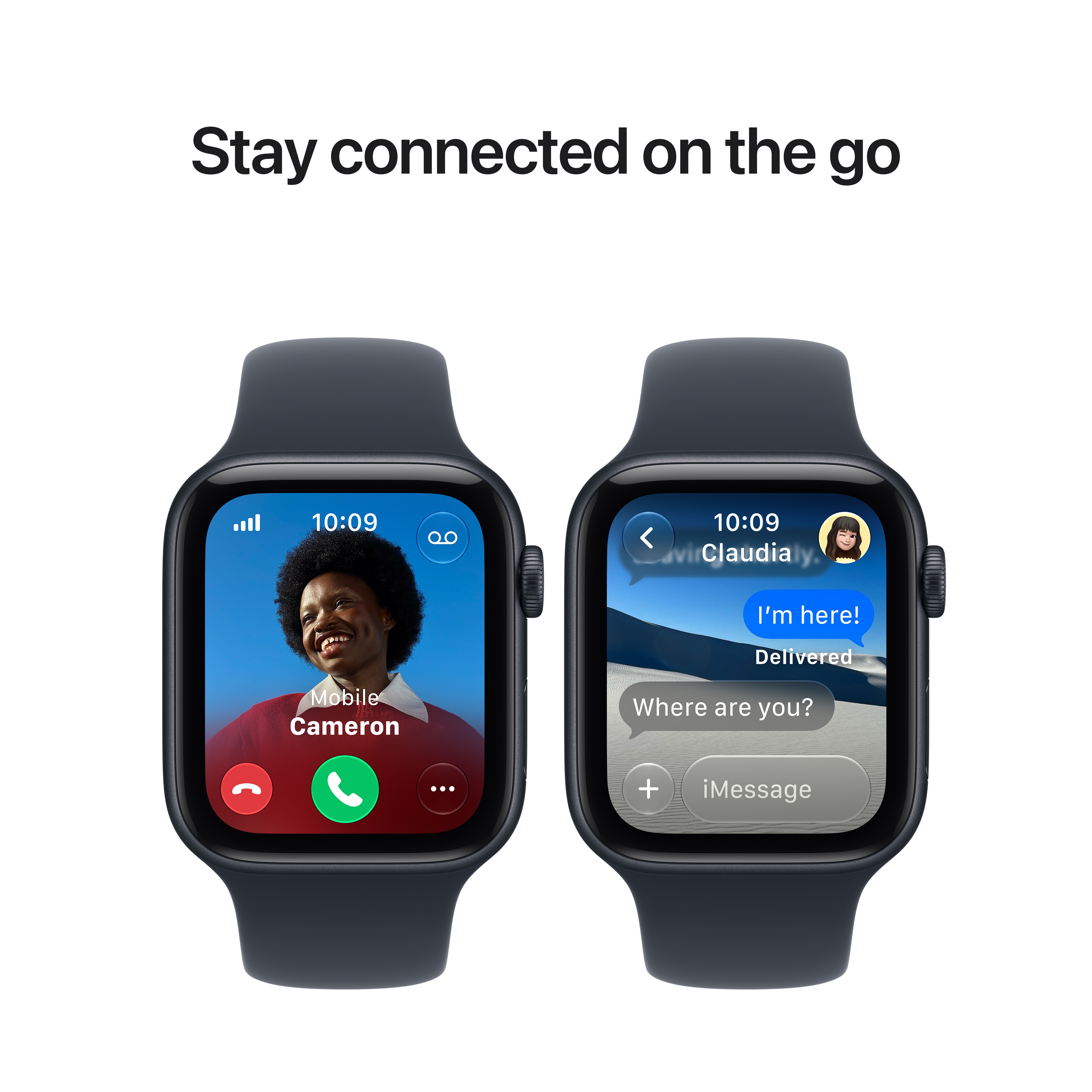 Apple Watch SE 3 GPS + Cellular 44mm Midnight Aluminium Case S/M image 6