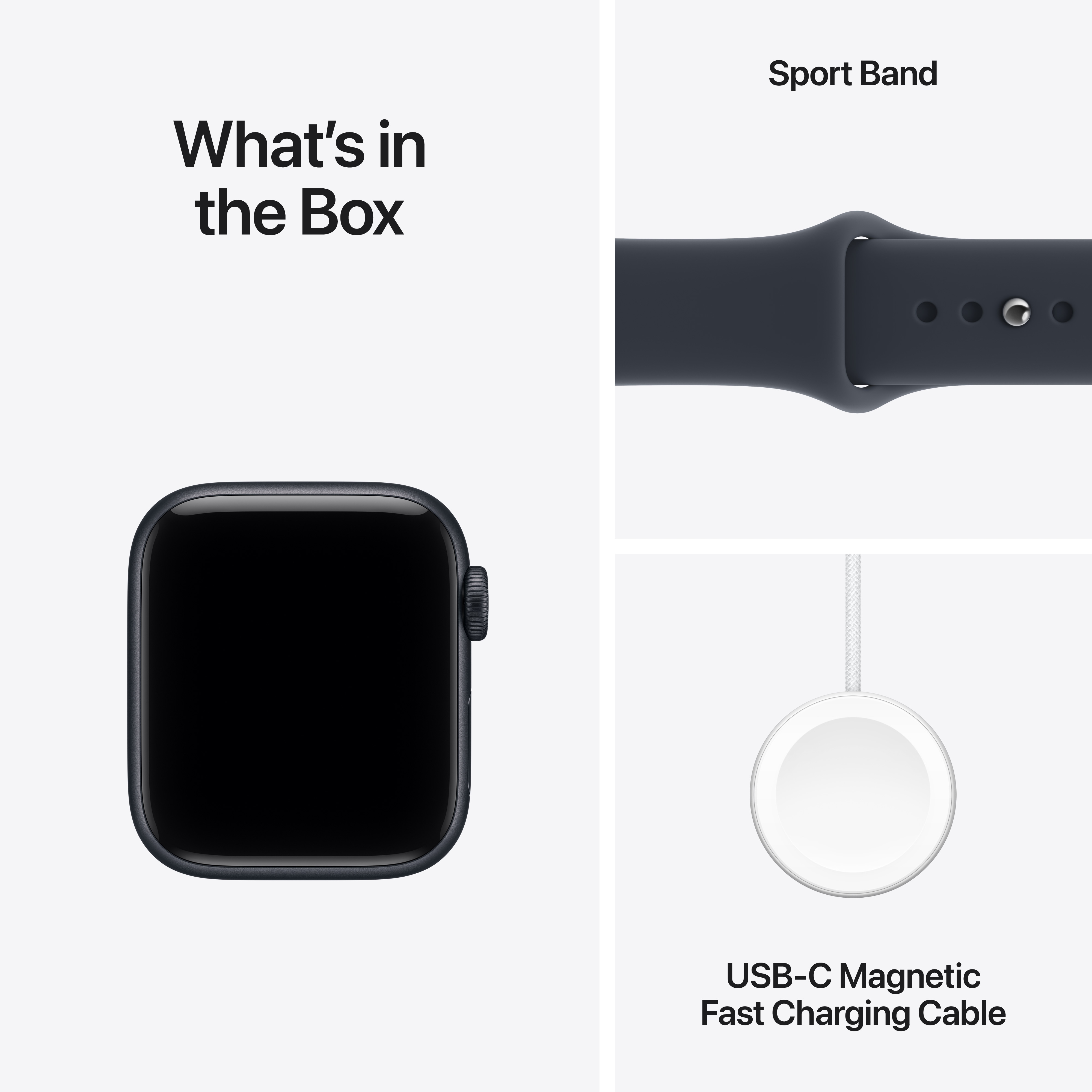 Apple Watch SE 3 GPS 40mm Midnight Aluminium Case Small/Medium image 8