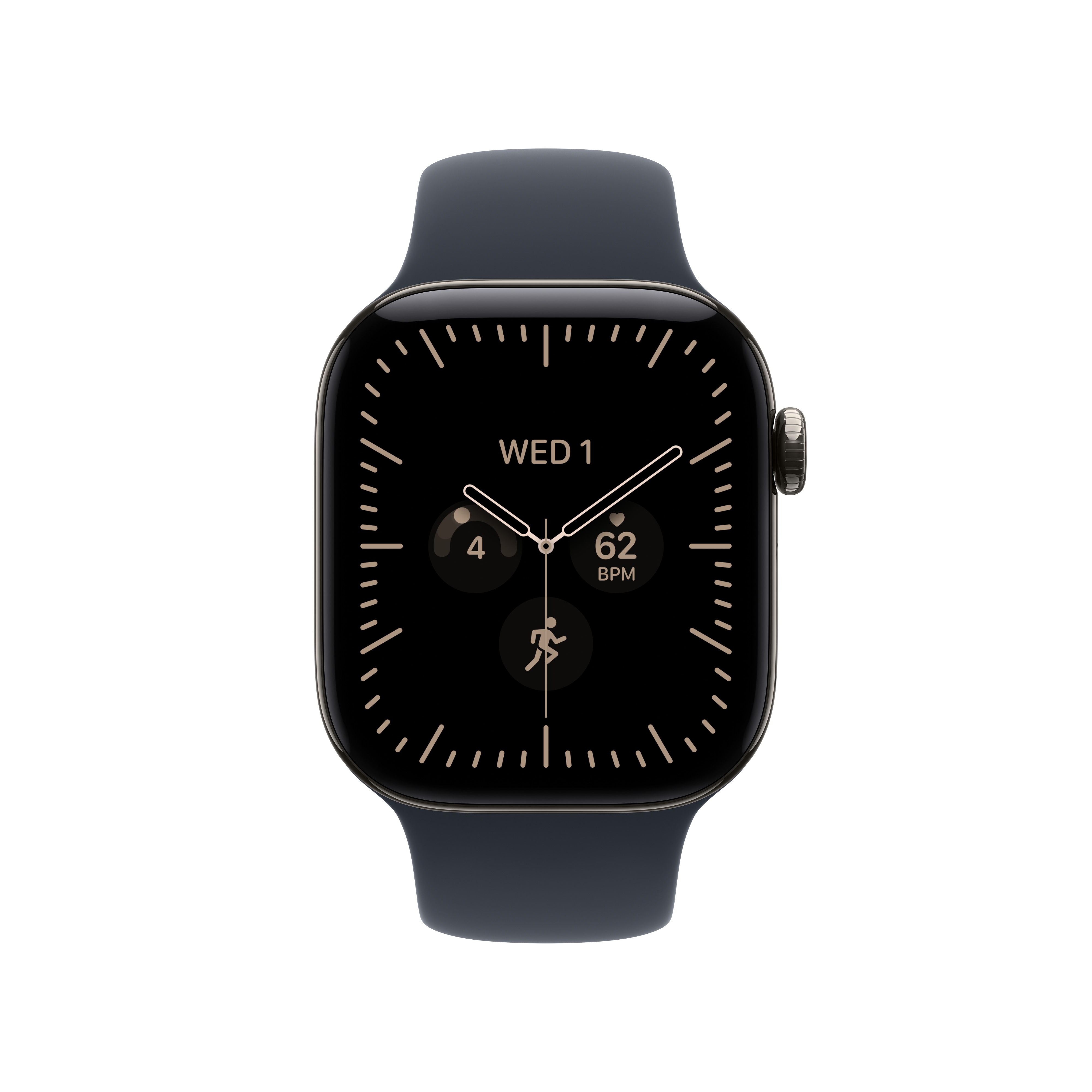 Apple Watch Series 12 GPS + Cellular 42mm Natural Titanium Case S/M image 2