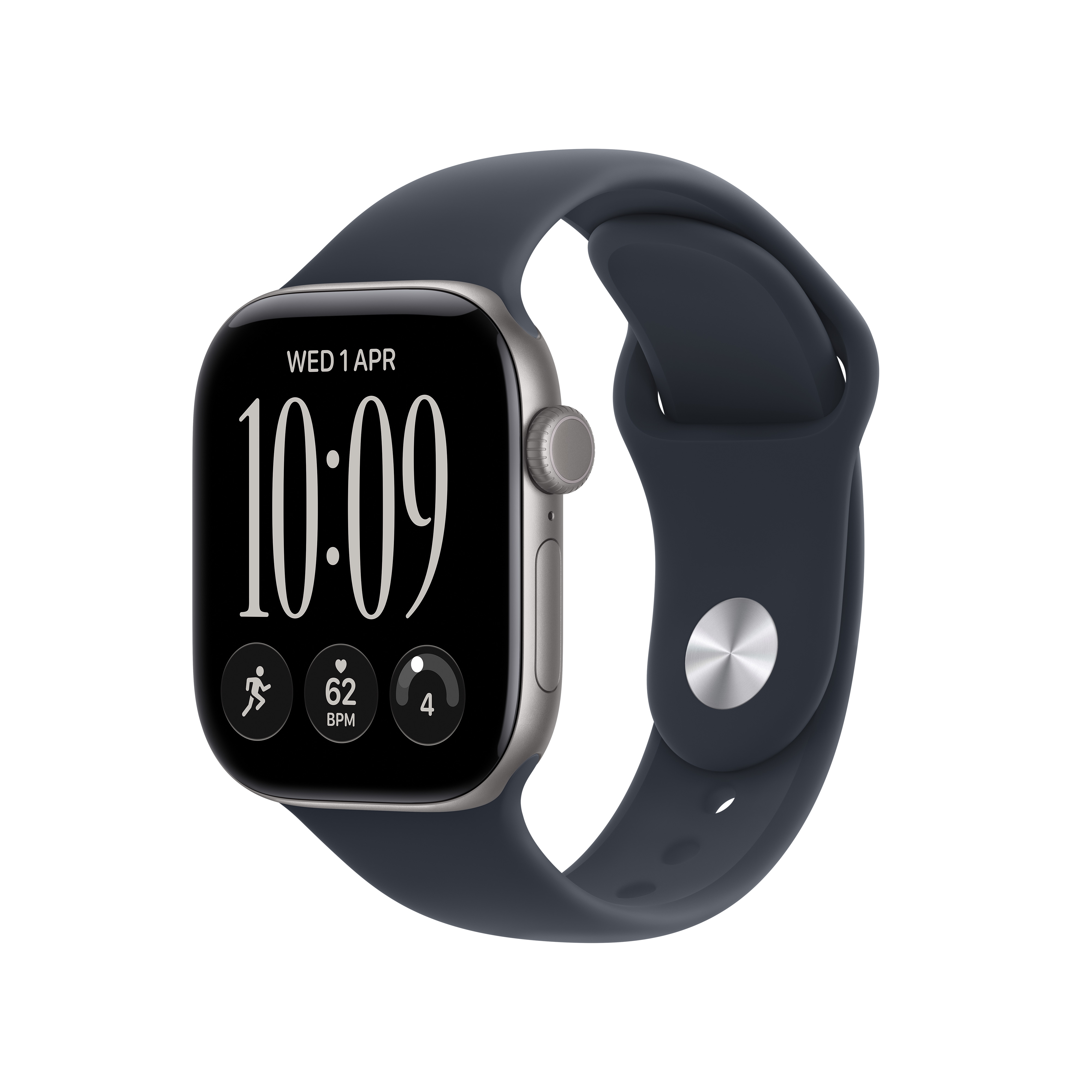 Apple Watch Series 12 GPS 42mm Space Grey Aluminium Case S/M image 1