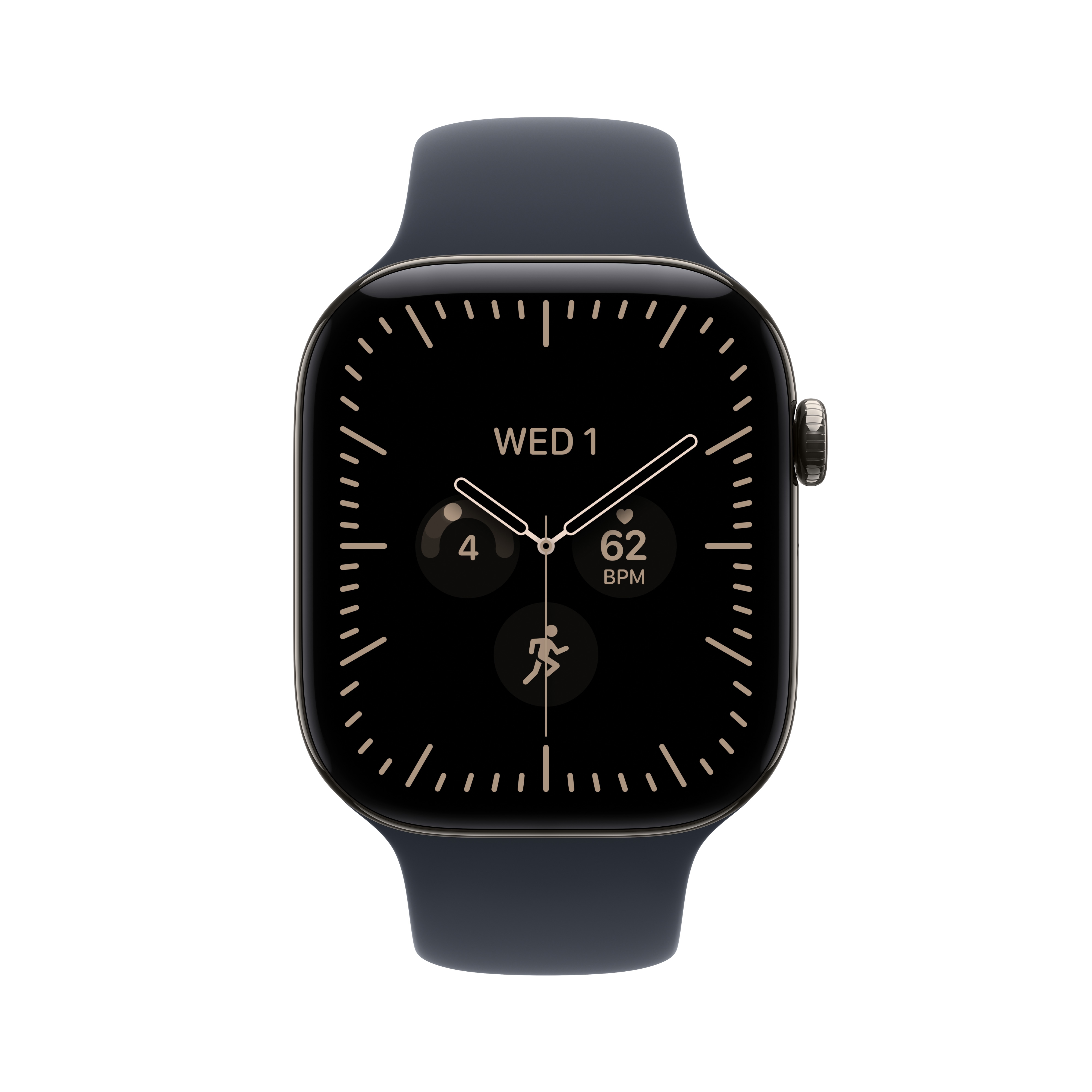 Apple Watch Series 12 GPS + Cellular 46mm Natural Titanium Case S/M image 2