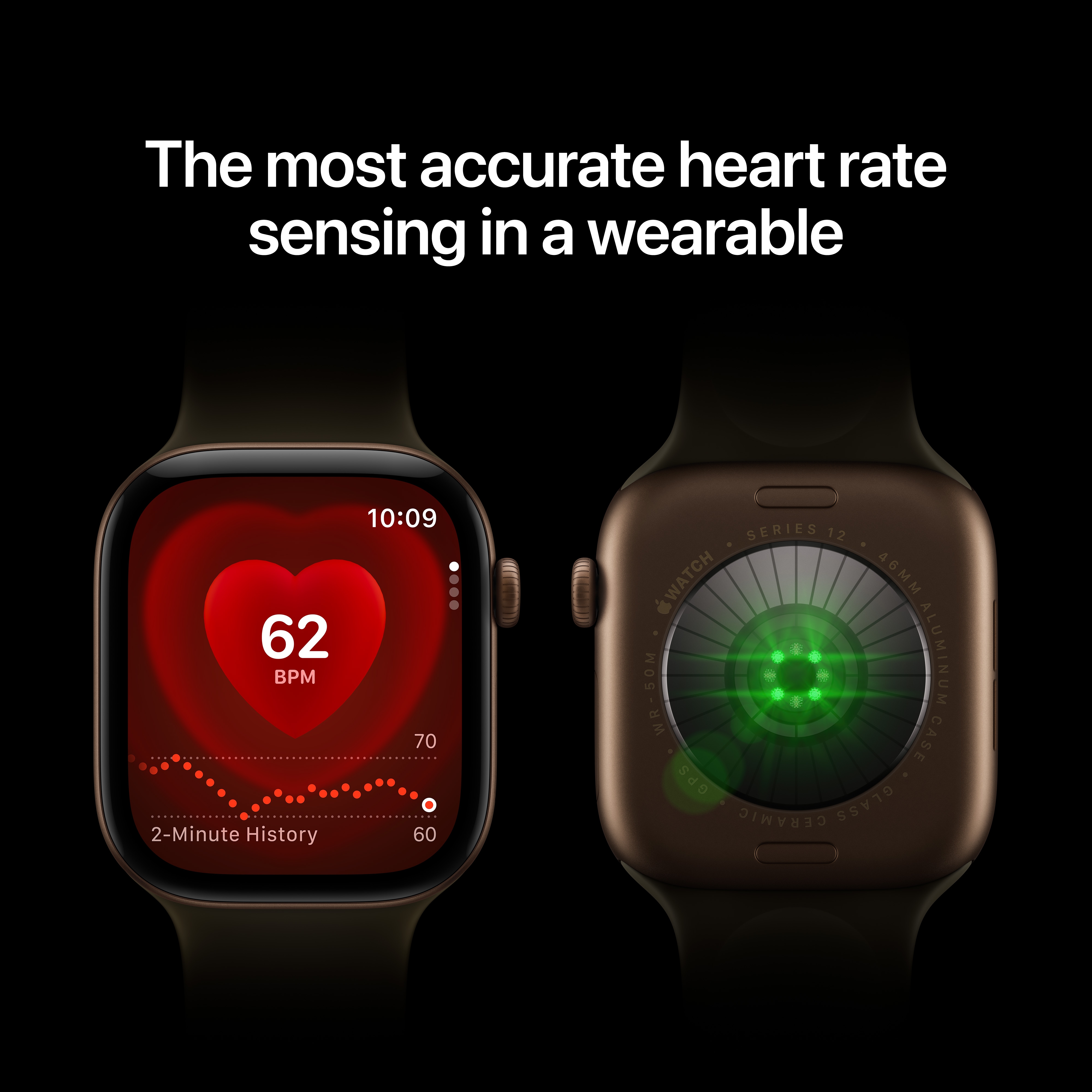 Apple Watch Series 12 GPS 46mm Space Grey Aluminium Case M/L image 3