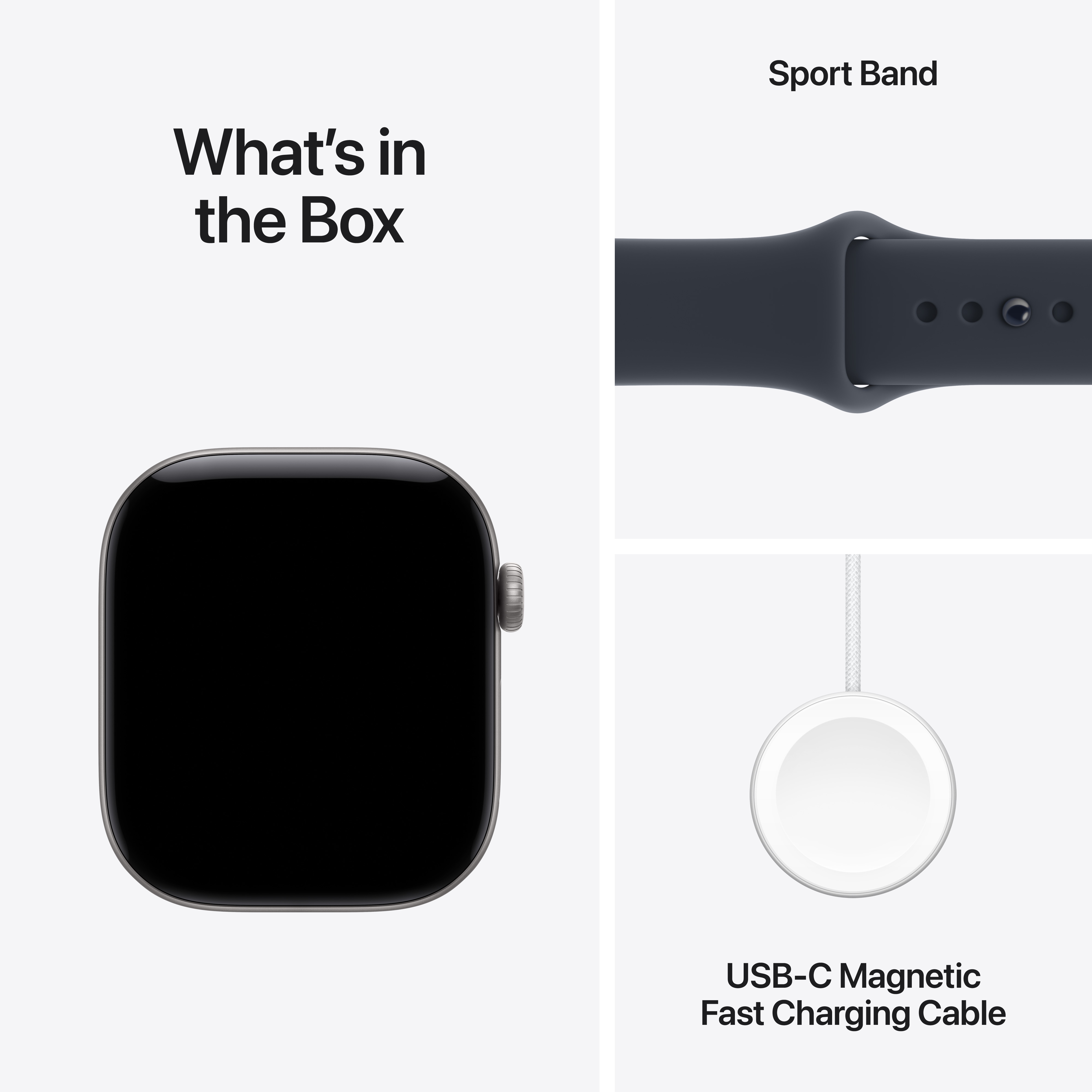 Apple Watch Series 12 GPS 46mm Space Grey Aluminium Case M/L image 8